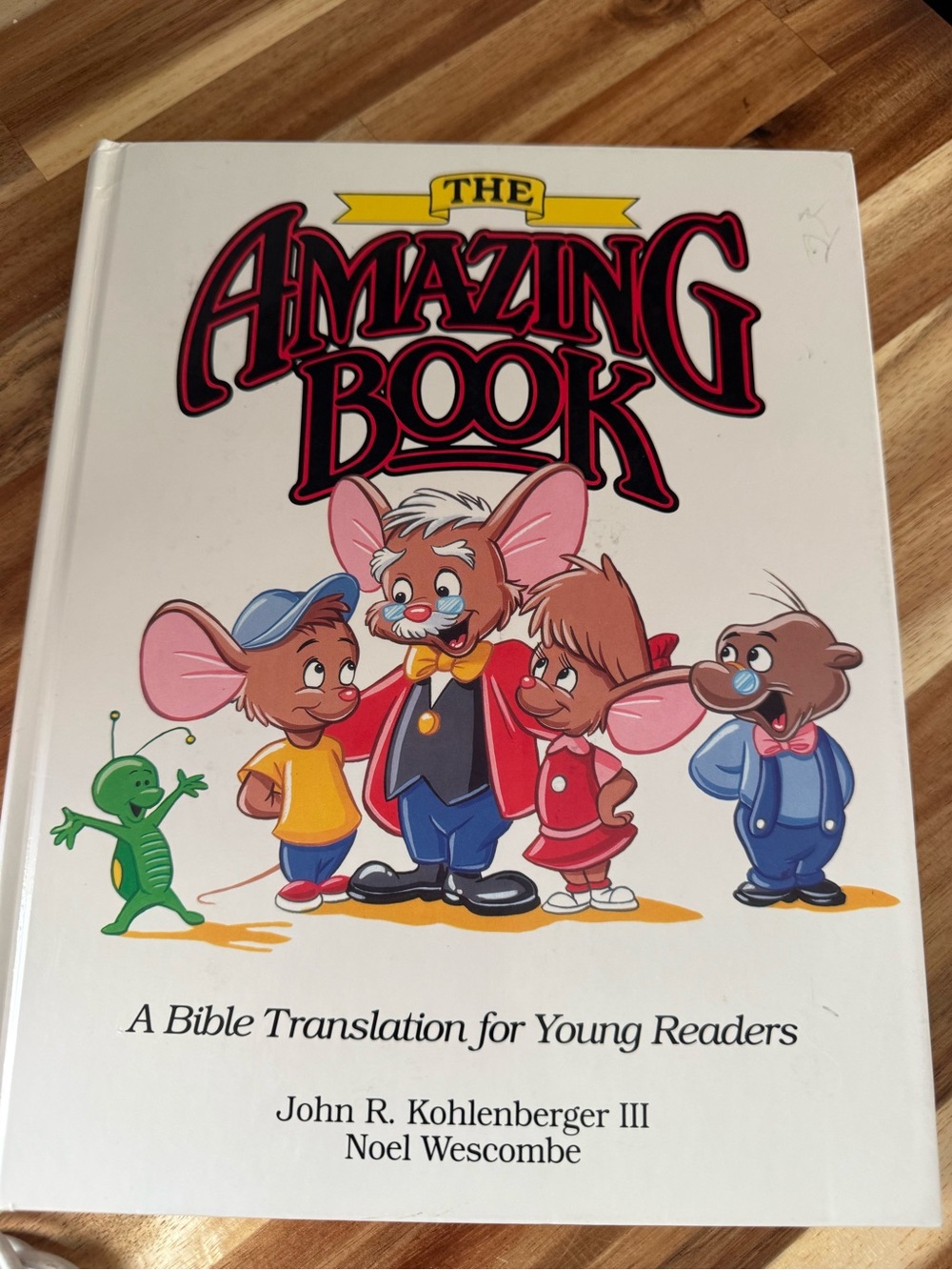 The Amazing Book Kids Bible - White Cover